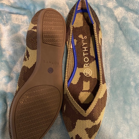 OLIVE CAMO POINT ROTHY - Picture 3 of 4